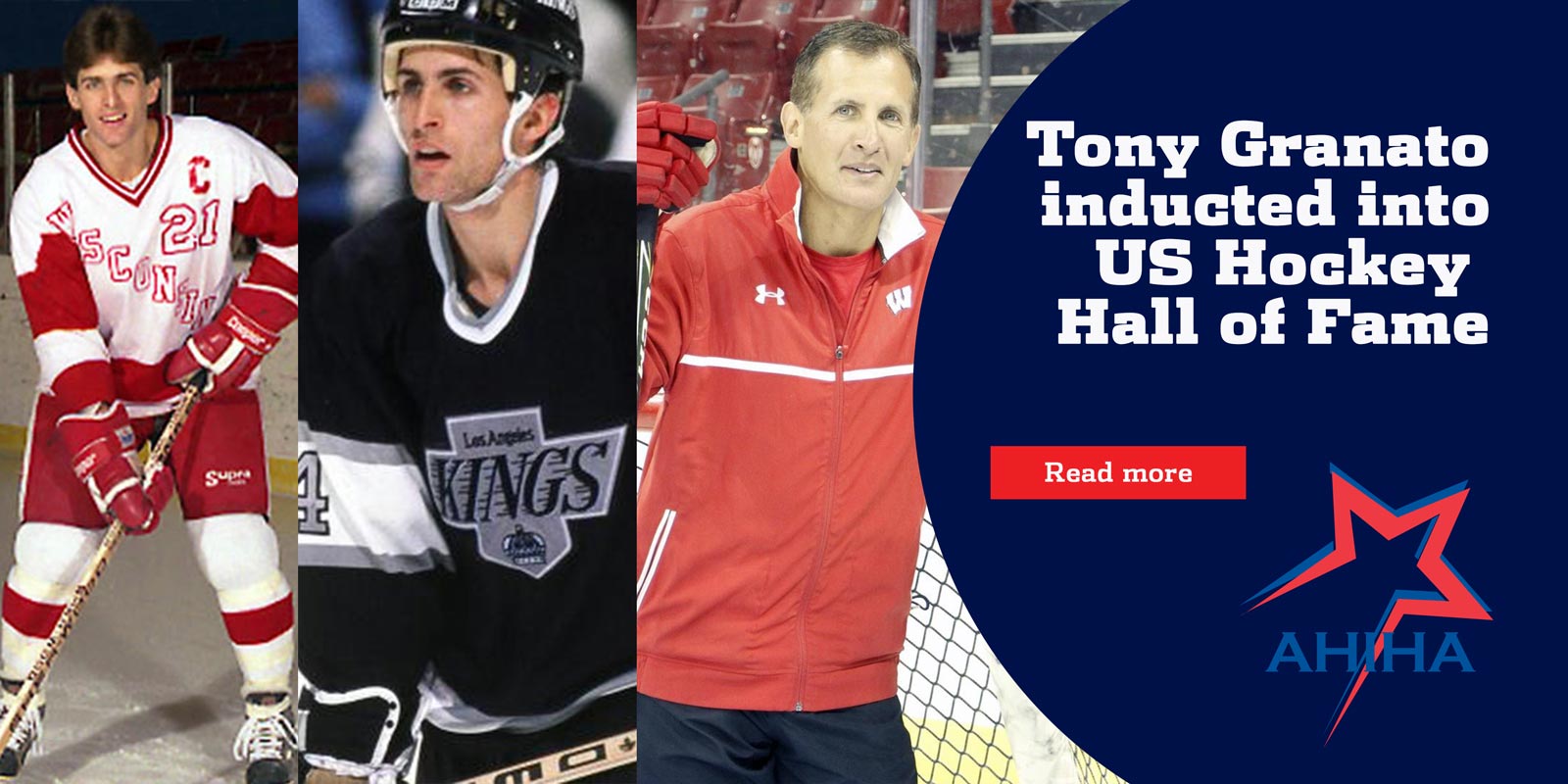 Tony Granato inducted into the U.S. Hockey Hall of Fame